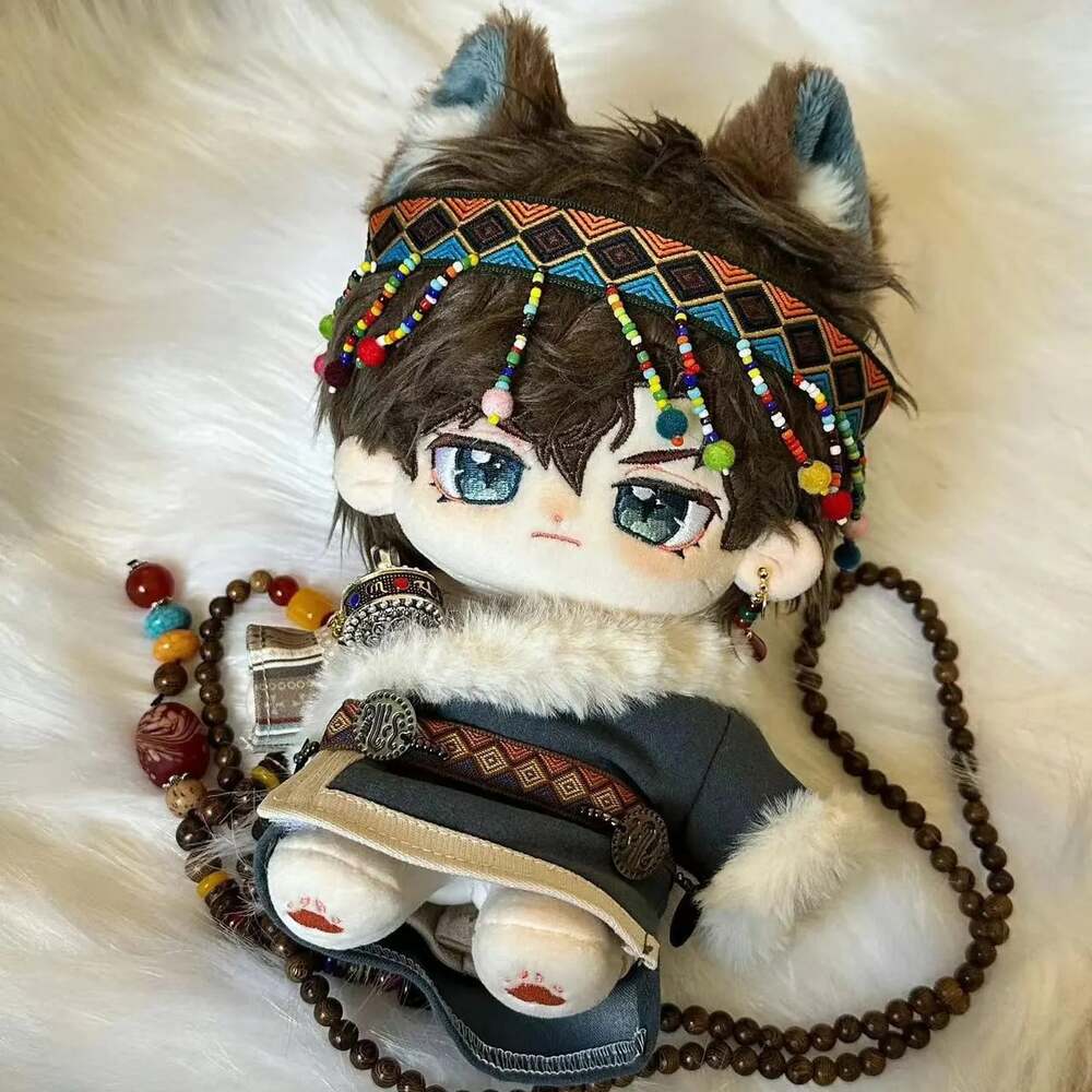 20Cm Cotton Dolls Clothes, Plush Dolls Tibetan Outfit,Dress Suits
